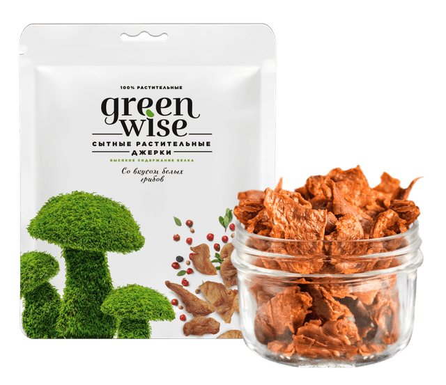 Джерки Greenwise со вкусом грибов